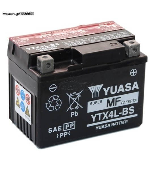 μπαταρία μοτο Yuasa ΥΤΧ4L-BS