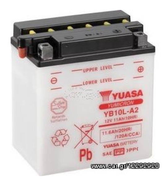 μπαταρία μοτο Yuasa YB10L-A2
