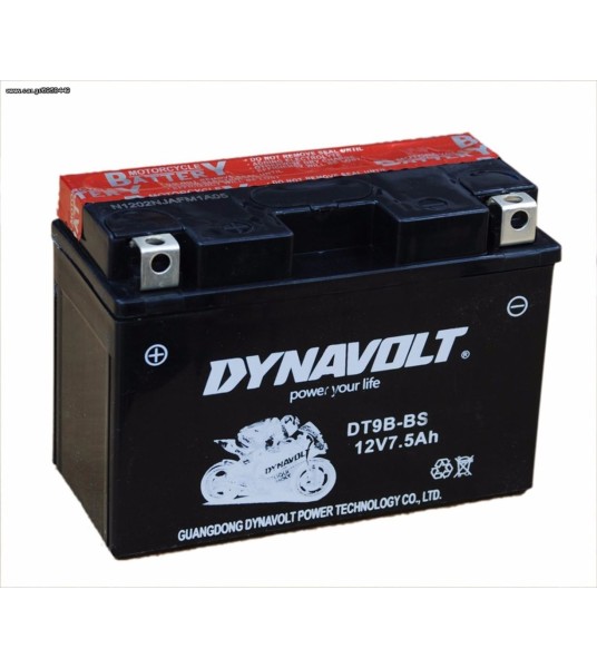 Μπαταρία Dynavolt YT9B-BS Κλειστού Τύπου για Yamaha XT 660 R/X/ T-MAX 500