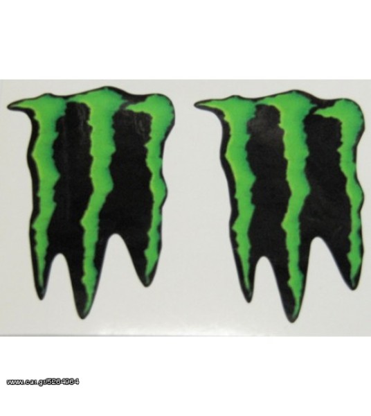 Αυτοκόλλητο - Monster Energy Green