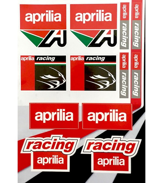 Αυτοκόλλητα Σετ Aprilia racing