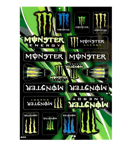 Αυτοκόλλητα μοτοσυκλέτας Monster Energy moto stickers