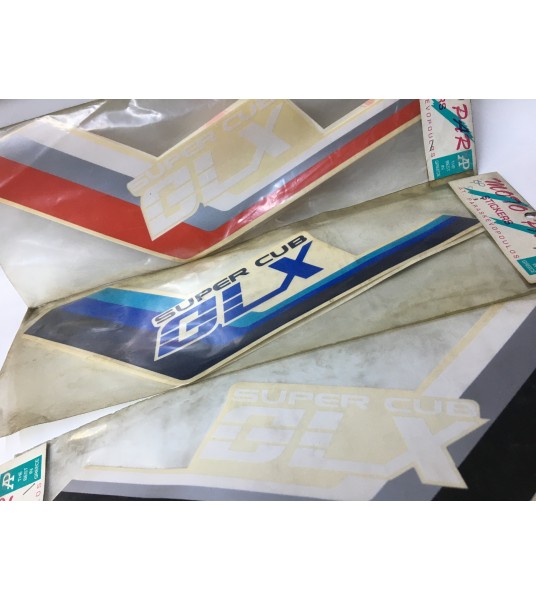 Αυτοκόλλητα Honda SUPER CUB GLX set