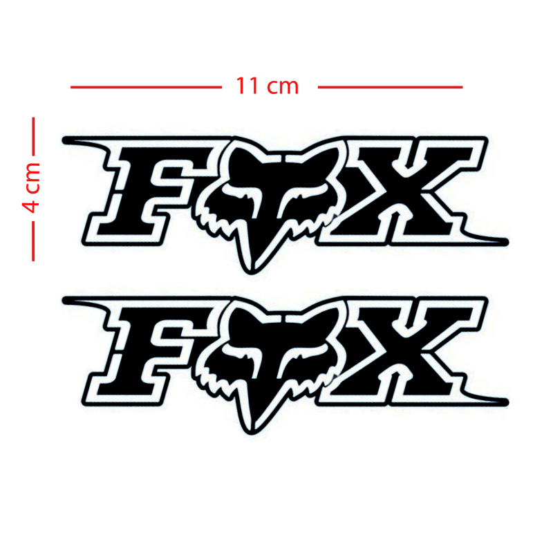Αυτοκόλλητο Fox (2 τεμ.) Αυτοκόλλητο Fox (2 τεμ.)