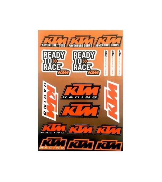 Αυτοκόλλητα μοτοσυκλέτας KTM