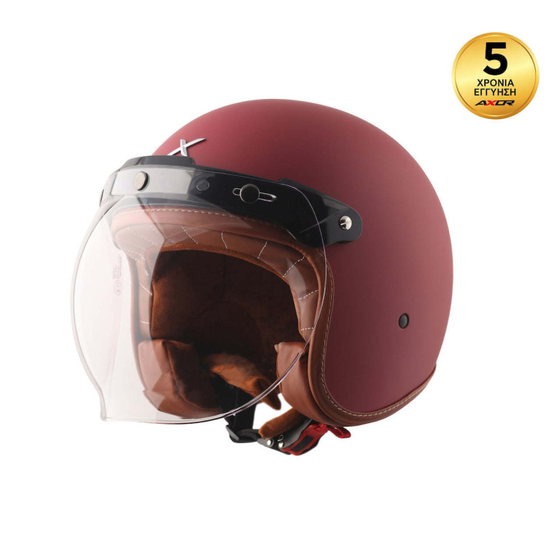 Axor Retro Mark II Κράνος Μηχανής Jet DOT / ECE 22.06 1250gr