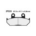 Τακάκια φρένων Nissin Off-Road Semi-Metallic 2P-220GS 
