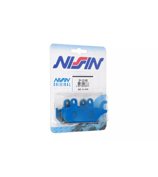 Τακάκια φρένων Nissin Street Semi-Metallic 2P-231NS YAMAHA XT600 E / XTZ / ARTESIA