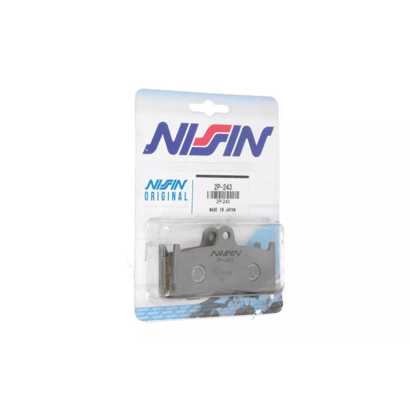Τακάκια φρένων Nissin Street Semi-Metallic 2P-243SS KAWASAKI / HONDA / BUEL / MV AGUSTA BRUTALE / HONDA CB 1300 Τακάκια φρένων Nissin Street Semi-Metallic 2P-243SS KAWASAKI / HONDA / BUEL / MV AGUSTA BRUTALE / HONDA CB 1300
