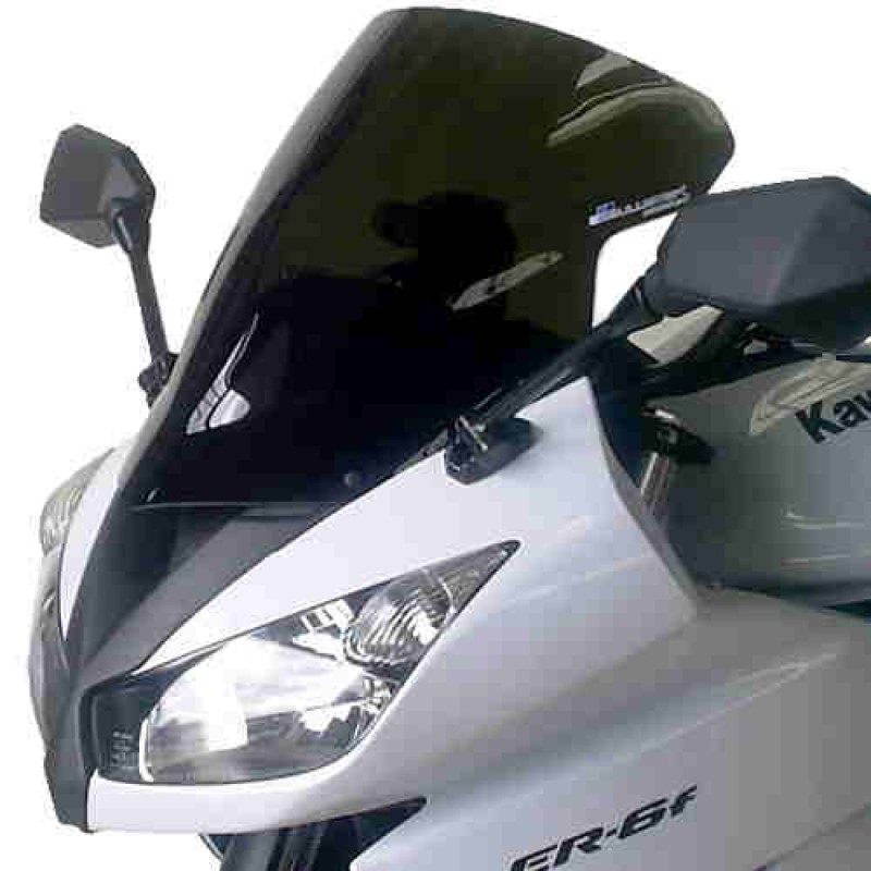 Ζελατίνα KAWASAKI ER-6F 650 ABS '09-'10 BULLSTER WINDSHIELD DOUBLE BUBBLE SMOKED BLACK 39 CM 3MM Ζελατίνα KAWASAKI ER-6F 650 ABS '09-'10 BULLSTER WINDSHIELD DOUBLE BUBBLE SMOKED BLACK 39 CM 3MM