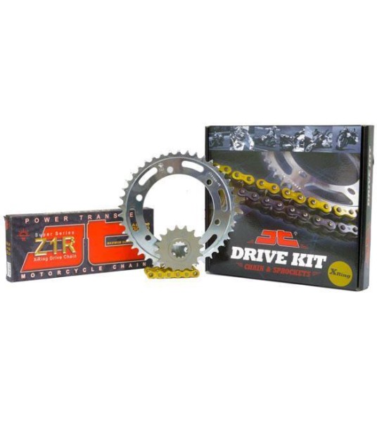 Σετ Γρανάζια-Αλυσίδα κινήσεως JT για Suzuki GSXR1300 '08-13 "Χρυσή Αλυσίδα X 'ring (Z1RGG)"