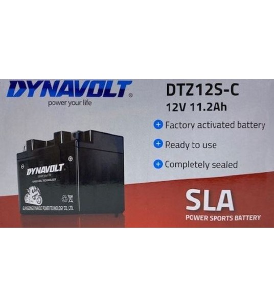 ΜΠΑΤΑΡΙΑ YTZ12 DTZ12S-C SLA ACTIVATED DYNAVOLT