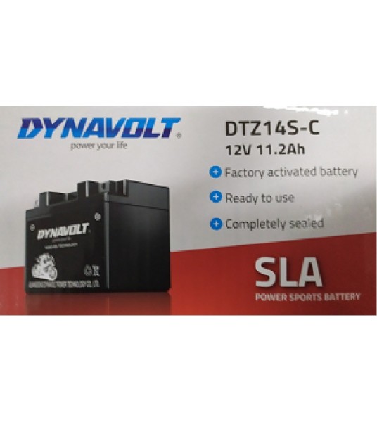 ΜΠΑΤΑΡΙΑ YTZ14 DTZ14S-C SLA ACTIVATED DYNAVOLT