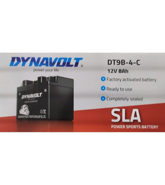 ΜΠΑΤΑΡΙΑ YT9B DT9B-4-C SLA ACTIVATED DYNAVOLT