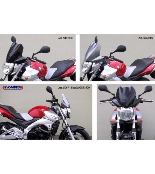 Ζελατίνα Fabbri Naked Smoke SUZUKI GSR600 '06-'13