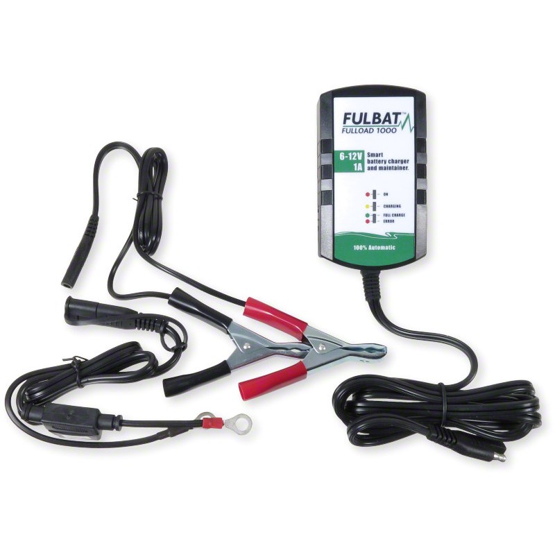 ΗΛΕΚΤΡΟΝΙΚΟΣ ΦΟΡΤΙΣΤΗΣ ΜΠΑΤΑΡΙΩΝ FULLOAD 1000 6-12V 1.0A FULBAT ΗΛΕΚΤΡΟΝΙΚΟΣ ΦΟΡΤΙΣΤΗΣ ΜΠΑΤΑΡΙΩΝ FULLOAD 1000 6-12V 1.0A FULBAT