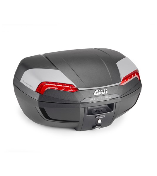 Βαλίτσα κεντρική Givi E46N2 Riviera monolock 46ltr μαύρη Βαλίτσα κεντρική Givi E46N2 Riviera monolock 46ltr μαύρη