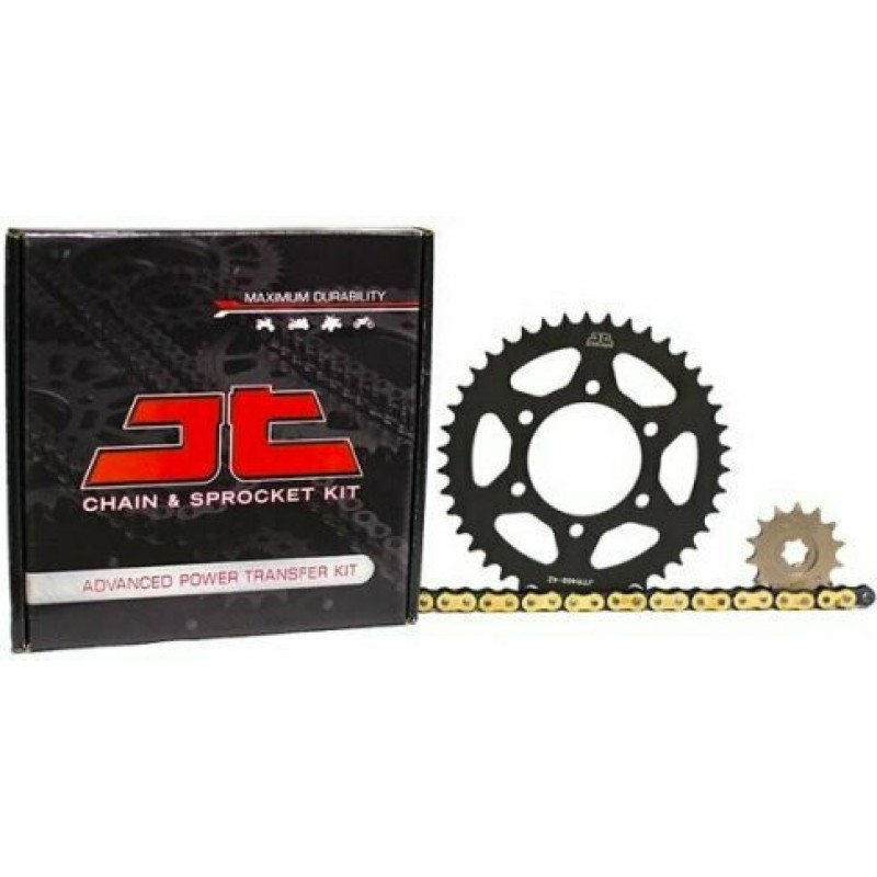 JT Sprockets Σετ Γρανάζια Αλυσίδα (15-39-428ORing) για Yamaha Crypton-X 135 JT Sprockets Σετ Γρανάζια Αλυσίδα (15-39-428ORing) για Yamaha Crypton-X 135