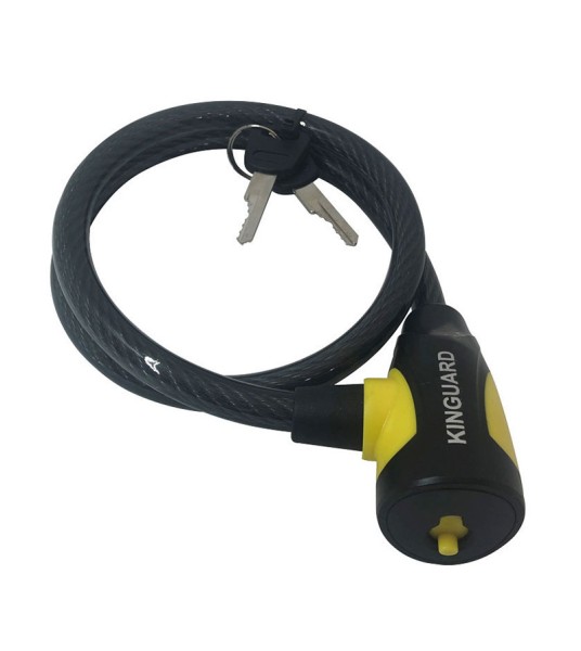 Κλειδαριά Λουκέτο 12X800MM/Συρματόσχοινο/5043 Κιτριν.KINGUARD Κλειδαριά Λουκέτο 12X800MM/Συρματόσχοινο/5043 Κιτριν.KINGUARD