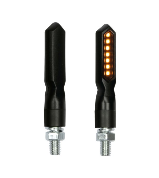 Φλάς μοτοσυκλέτας Piercer SQ, sequential led corner lights - 12V LED