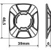 Lampa Opti Universal Βάση Στήριξης Κινητού Μοτοσυκλέτας