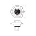 Λάμπα μοτοσυκλέτας 12V Xenon Top halogen lamp +120% light - H4 - 60/55W Λάμπα μοτοσυκλέτας 12V Xenon Top halogen lamp +120% light - H4 - 60/55W