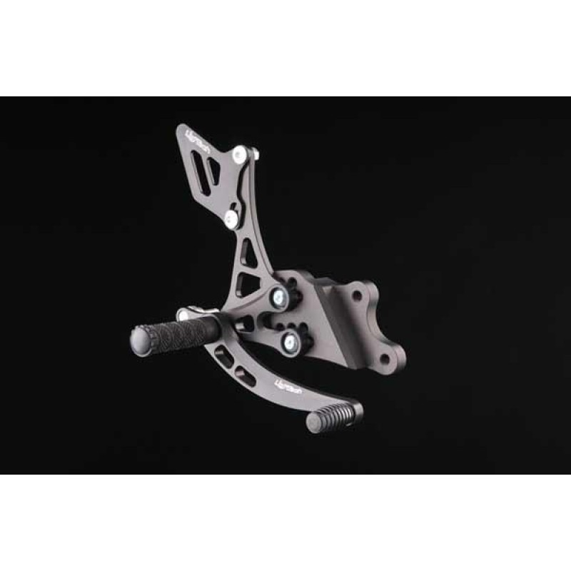 Lightech ρυθμιζόμενα μαρσπιέ για Suzuki GSXR 1000 07-08, 1 ζευγάρι Lightech ρυθμιζόμενα μαρσπιέ για Suzuki GSXR 1000 07-08, 1 ζευγάρι