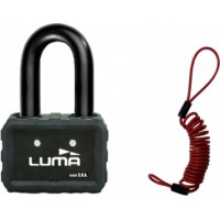 Luma Solido D18 Κλειδαριά Δισκόφρενου Μοτοσυκλέτας Μαύρο Χρώμα