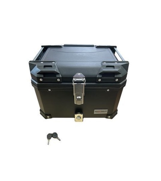MAXIMUS ΚΕΝΤΡΙΚΗ ΜΠΑΓΚΑΖΙΕΡΑ ΜΟΤΟΣΥΚΛΕΤΑΣ - REAR BAG MX577DK 57lt  BLACK WITH LINER/WITH BACKREST