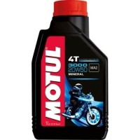 Λάδι κινητήρα μοτοσυκλέτας 4T Motul 3000 20W50 1lt Λάδι κινητήρα μοτοσυκλέτας 4T Motul 3000 20W50 1lt