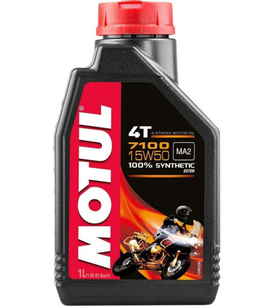 Motul 7100 4T 15W-50 Συνθετικό Λάδι Μοτοσυκλέτας για Τετράχρονους Κινητήρες 1lt Motul 7100 4T 15W-50 Συνθετικό Λάδι Μοτοσυκλέτας για Τετράχρονους Κινητήρες 1lt