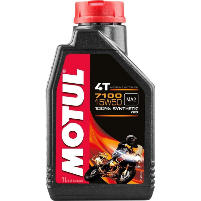 Motul 7100 4T 15W-50 Συνθετικό Λάδι Μοτοσυκλέτας για Τετράχρονους Κινητήρες 1lt Motul 7100 4T 15W-50 Συνθετικό Λάδι Μοτοσυκλέτας για Τετράχρονους Κινητήρες 1lt