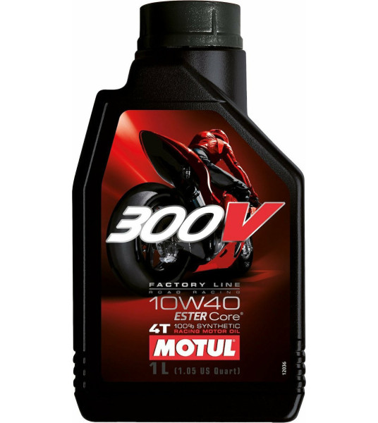 Motul 300V Factory Line Road Racing 10W-40 Συνθετικό Λάδι Μοτοσυκλέτας για Τετράχρονους Κινητήρες 1lt Motul 300V Factory Line Road Racing 10W-40 Συνθετικό Λάδι Μοτοσυκλέτας για Τετράχρονους Κινητήρες 1lt