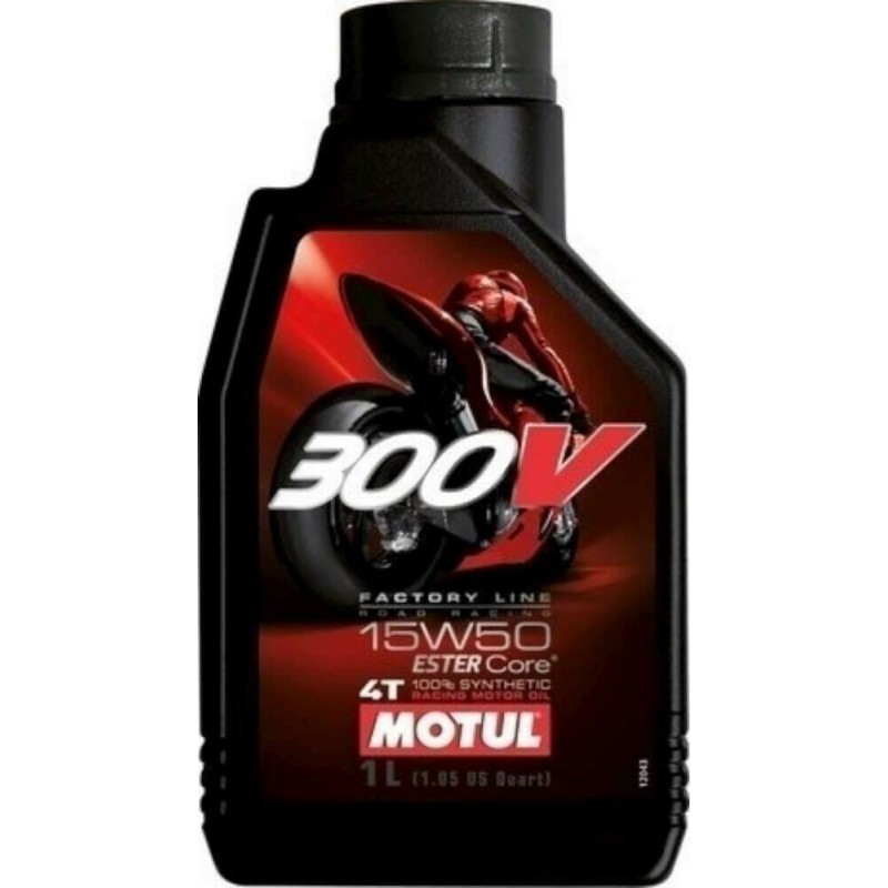Motul 300V 15W-50 Συνθετικό Λάδι Μοτοσυκλέτας για Τετράχρονους Κινητήρες 1lt Motul 300V 15W-50 Συνθετικό Λάδι Μοτοσυκλέτας για Τετράχρονους Κινητήρες 1lt