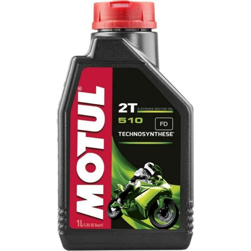Λάδι κινητήρα 1lt μοτοσυκλέτας 2T Motul 510 Λάδι κινητήρα 1lt μοτοσυκλέτας 2T Motul 510