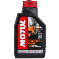Motul Scooter Power 2T Συνθετικό Λάδι Μοτοσυκλέτας για Δίχρονους Κινητήρες 1lt