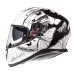 Κράνος MT Thunder 3 SV Vlinder gloss pearl άσπρο-μαύρο