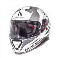 Κράνος μοτοσυκλέτας MT THUNDER 3 SV EFFECT PEARL WHITE/SILVER/ANTHRACITE Κράνος μοτοσυκλέτας MT THUNDER 3 SV EFFECT PEARL WHITE/SILVER/ANTHRACITE