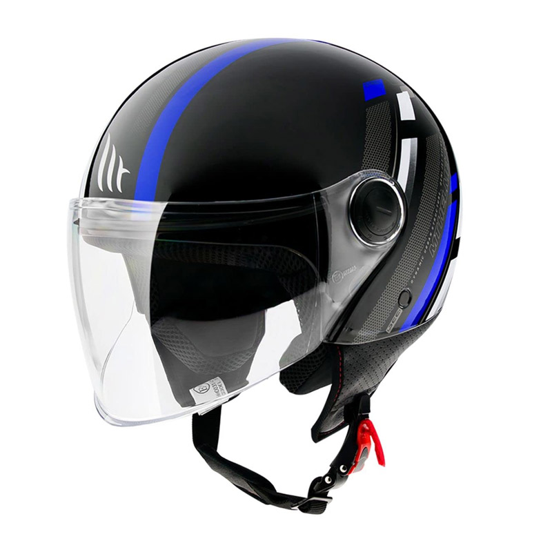 Κράνος MT Street Scope D7 μπλε gloss Κράνος MT Street Scope D7 μπλε gloss