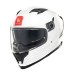 Κράνος MT Braker SV ECE 22.06 άσπρο pearl gloss A0