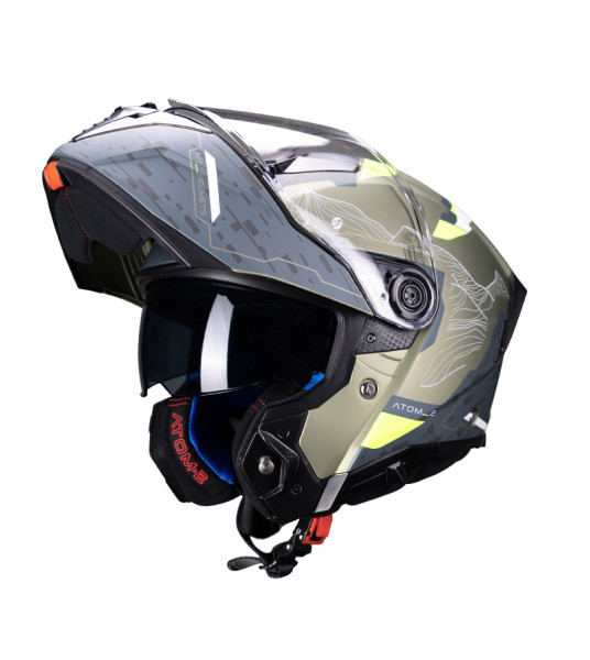Κράνος MT Atom 2 SV Highlands E6 χακί matt Κράνος MT Atom 2 SV Highlands E6 χακί matt