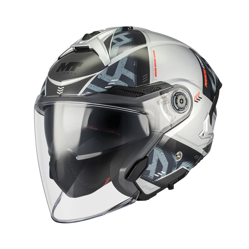 Κράνος MT Cosmo SV S Arrow C2 γκρι/σκούρο γκρι gloss Κράνος MT Cosmo SV S Arrow C2 γκρι/σκούρο γκρι gloss