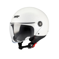 Κράνος MT Street S Pure A0 άσπρο gloss Κράνος MT Street S Pure A0 άσπρο gloss