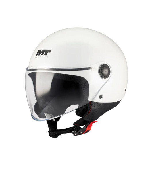 Κράνος MT Street S Pure A0 άσπρο gloss