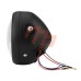 ΦΑΝΑΡΙ ΕΜΠΡΟΣ ΣΤΡΟΓΓΥΛΟ UNIVERSAL CUSTOM 16cm LED σε μαυρο κ νίκελ