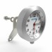 Oxford Αναλογικό Όργανο Ρολόι μοτοσυκλέτας 39mm ασημί - λευκό χρώμα Oxford Αναλογικό Όργανο Ρολόι μοτοσυκλέτας 39mm ασημί - λευκό χρώμα
