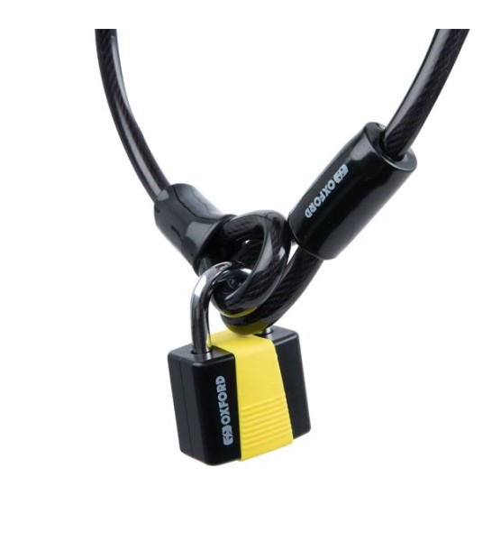OXFORD Loop Lock10 Κουλούρα με Λουκέτο Padlock 10mm