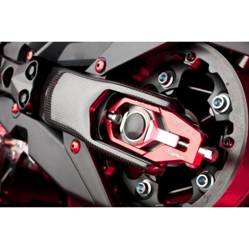 Τεντωτήρες αλυσίδας για Yamaha T-MAX 530 σε Κόκκινο Τεντωτήρες αλυσίδας για Yamaha T-MAX 530 σε Κόκκινο