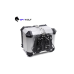 SpyWolf Space-X Silver Μπαγκαζιέρα Μοτοσυκλέτας Αλουμινίου 45lt Ασημί SpyWolf Space-X Silver Μπαγκαζιέρα Μοτοσυκλέτας Αλουμινίου 45lt Ασημί