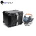 Full Set Κεντρική Μπαγκαζιέρα Μοτοσυκλέτας Spywolf Space-x Black 55lt
